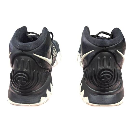 NIKE Kyrie 6 \'Jet Black White\' Sneakers Size 8